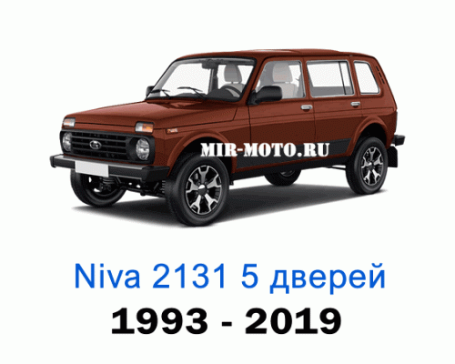 Чехлы на Нива 2131 5-и дверная с 1993-2019